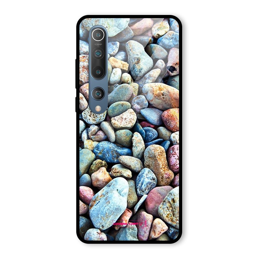 Pebbles Glass Back Case for Mi 10