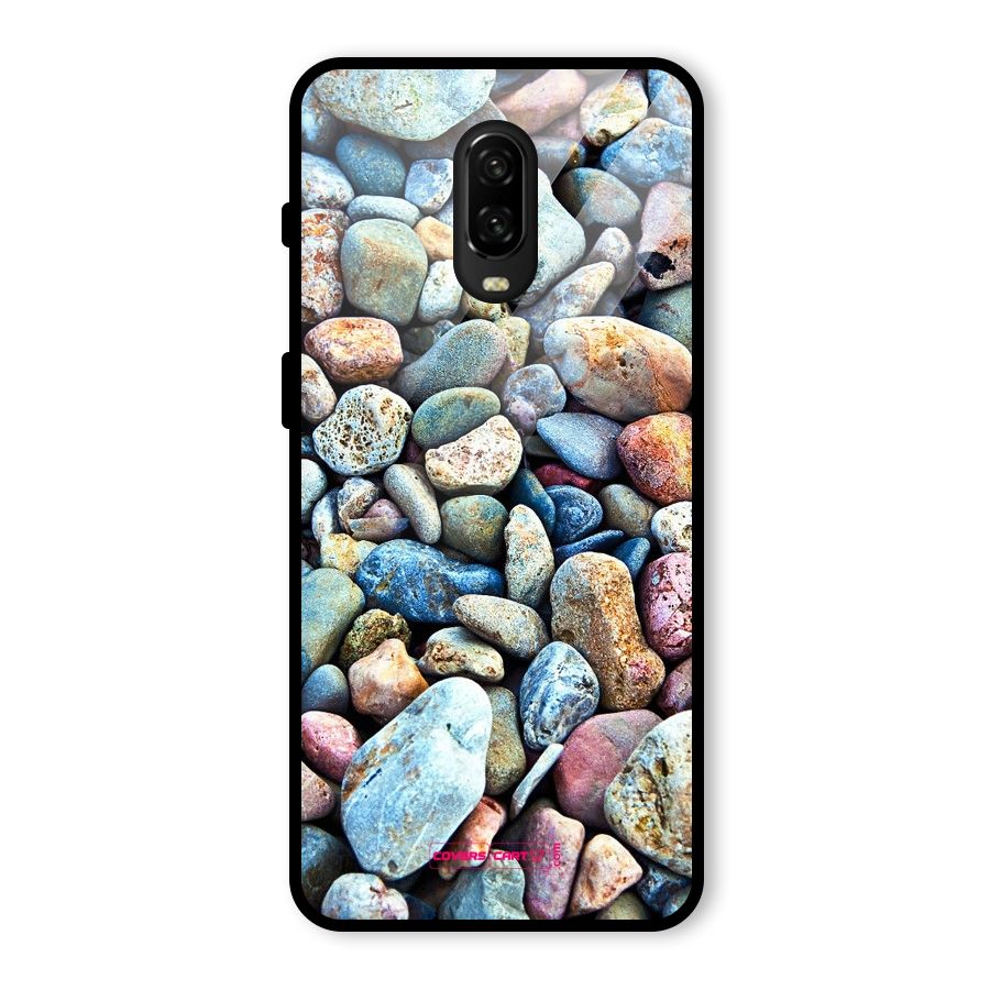 Pebbles Glass Back Case for OnePlus 6T