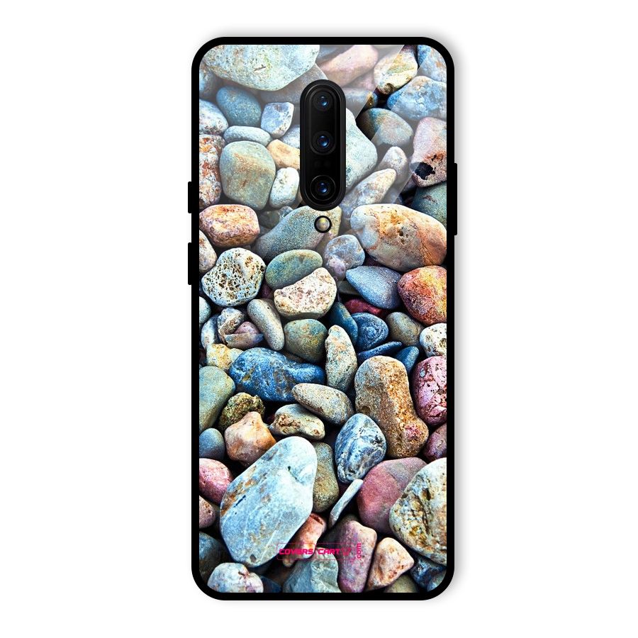 Pebbles Glass Back Case for OnePlus 7 Pro