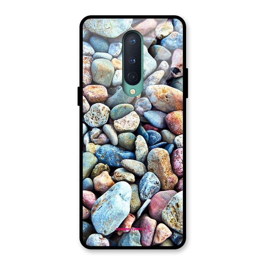 Pebbles Glass Back Case for OnePlus 8