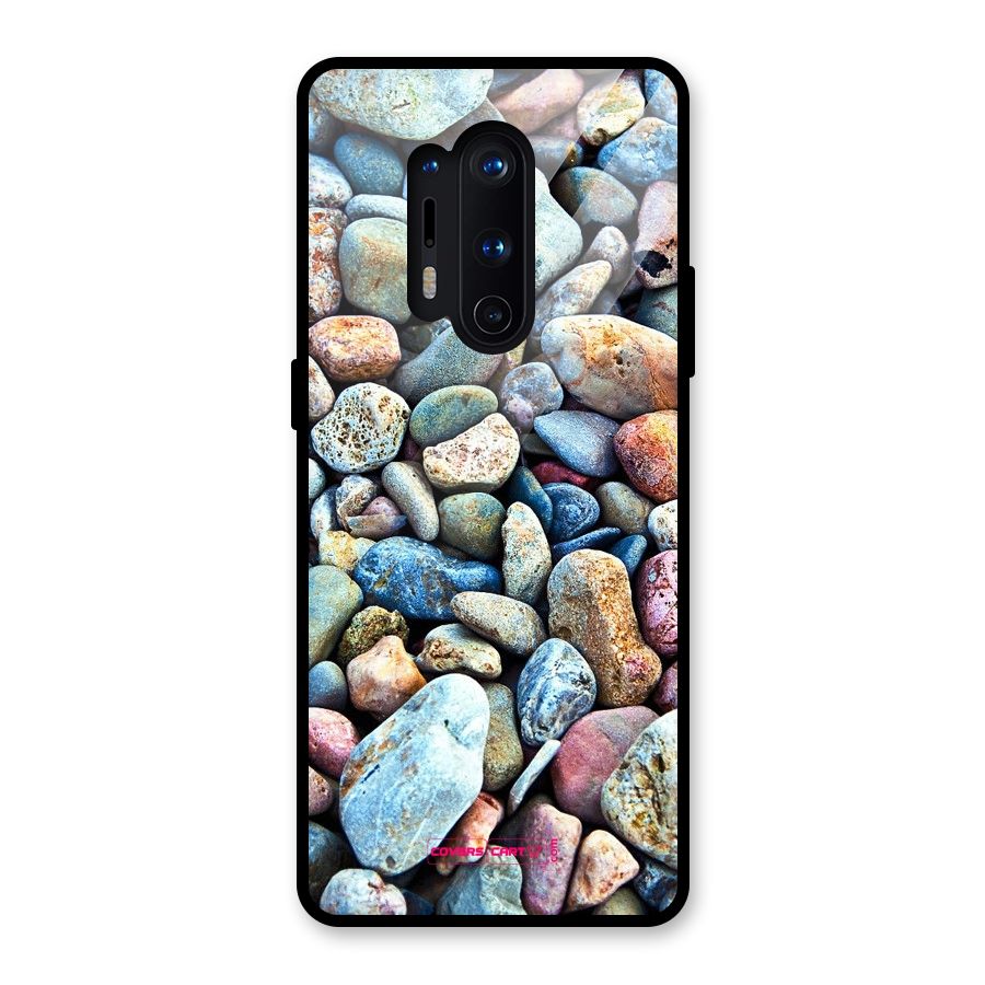 Pebbles Glass Back Case for OnePlus 8 Pro