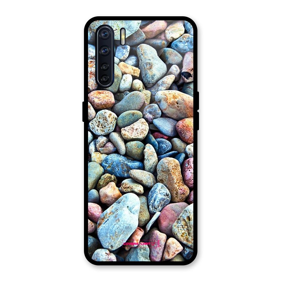 Pebbles Glass Back Case for Oppo F15