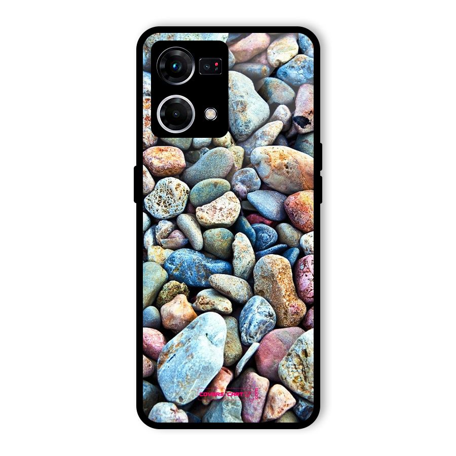 Pebbles Glass Back Case for Oppo F21 Pro 5G