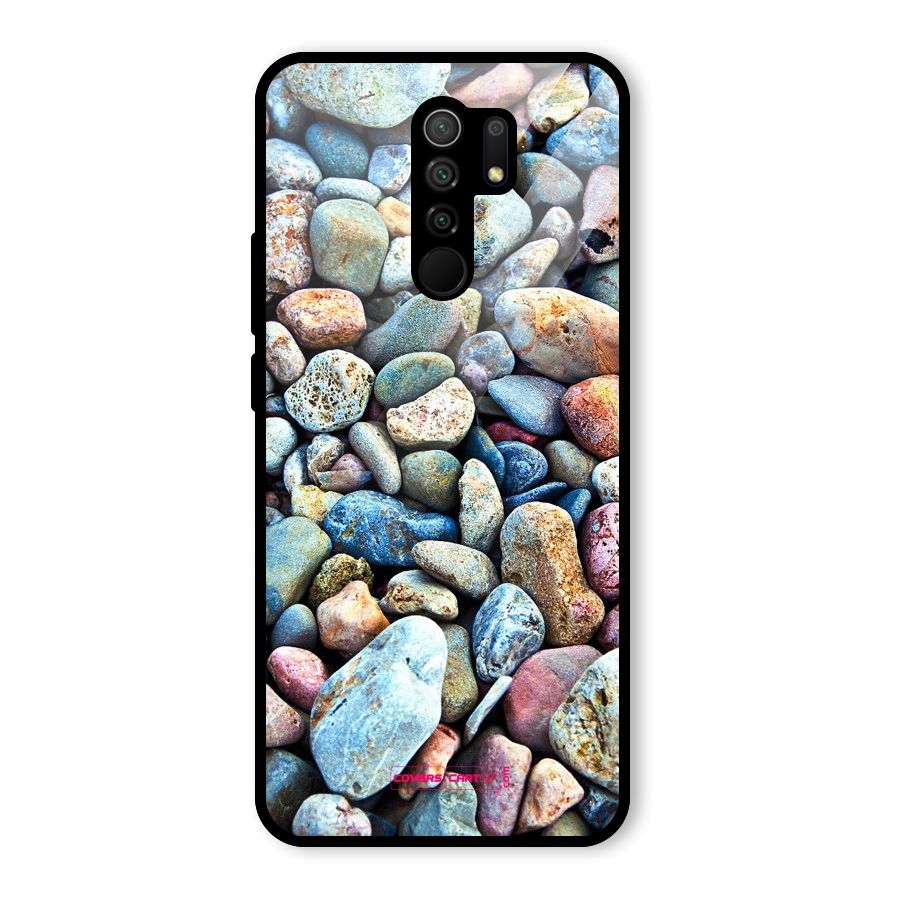 Pebbles Glass Back Case for Poco M2