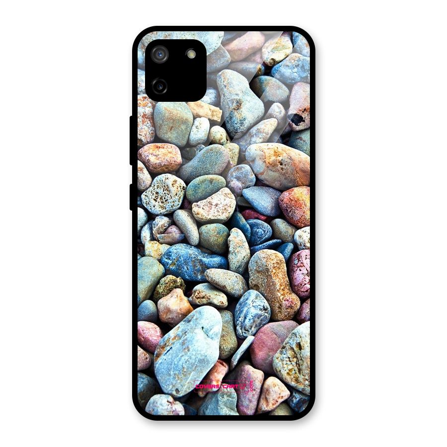 Pebbles Glass Back Case for Realme C11