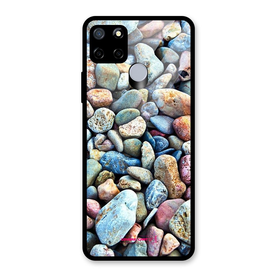 Pebbles Glass Back Case for Realme C12