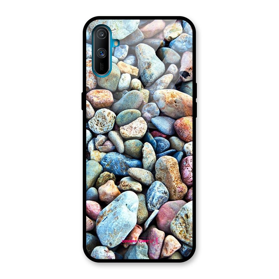 Pebbles Glass Back Case for Realme C3