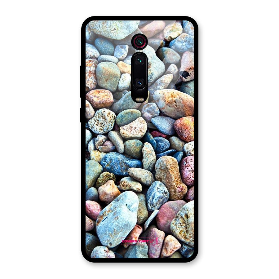 Pebbles Glass Back Case for Redmi K20