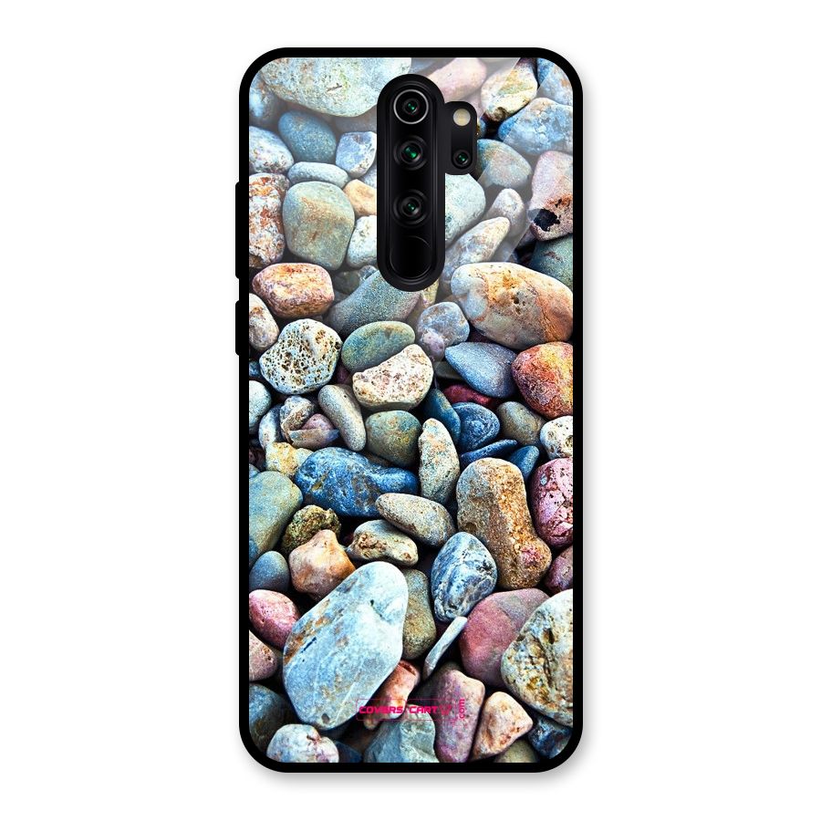 Pebbles Glass Back Case for Redmi Note 8 Pro