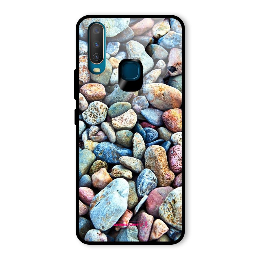 Pebbles Glass Back Case for Vivo U10