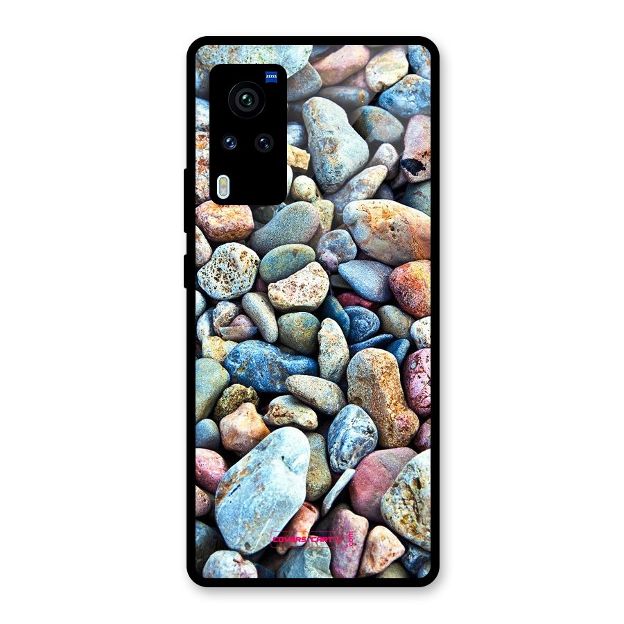 Pebbles Glass Back Case for Vivo X60 Pro