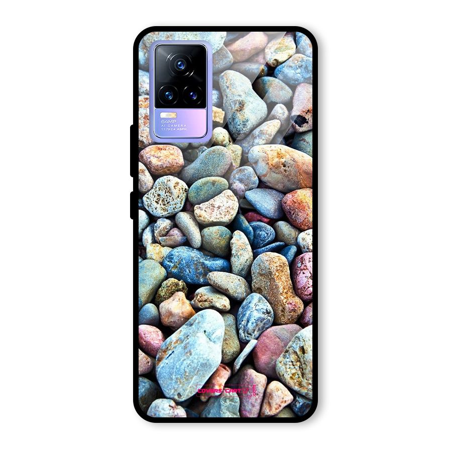 Pebbles Glass Back Case for Vivo Y73