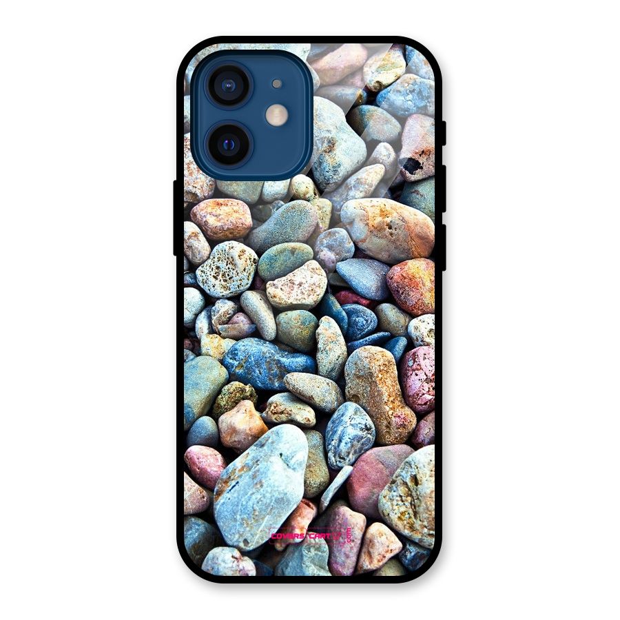 Pebbles Glass Back Case for iPhone 12 Mini
