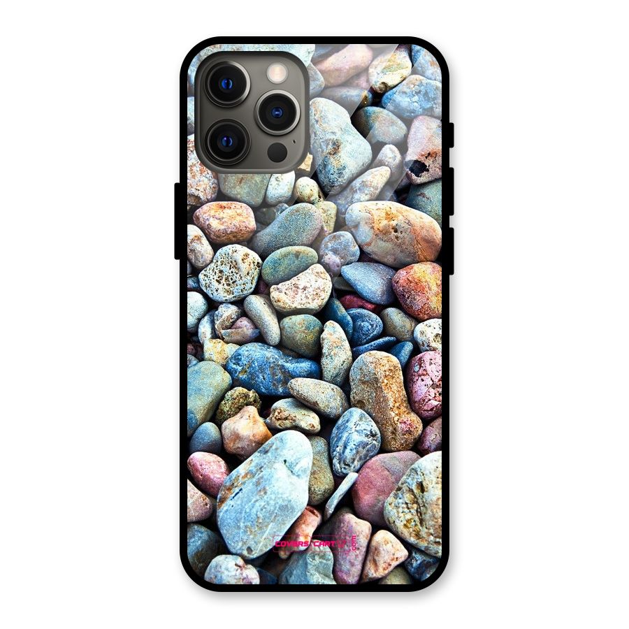 Pebbles Glass Back Case for iPhone 12 Pro Max