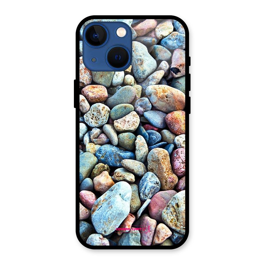 Pebbles Glass Back Case for iPhone 13 Mini