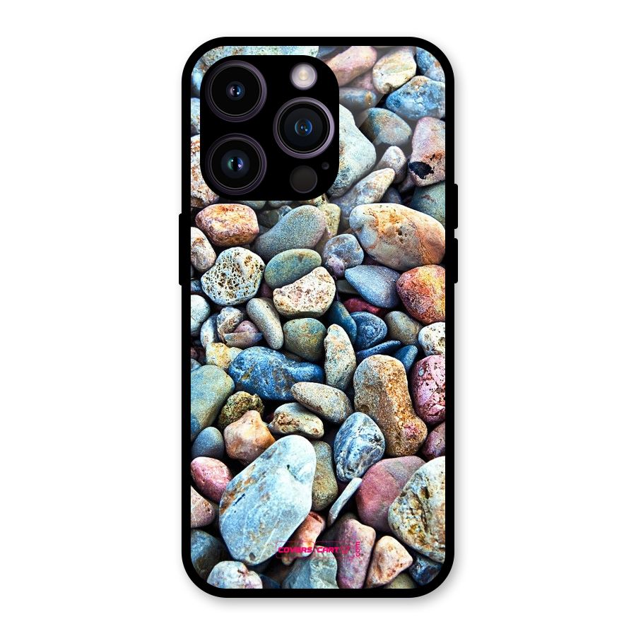 Pebbles Glass Back Case for iPhone 14 Pro