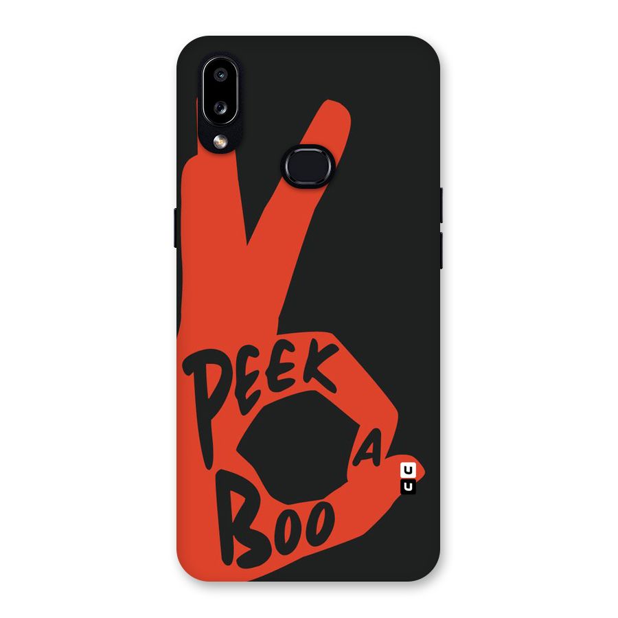 Peek-a-boo Back Case for Galaxy A10s