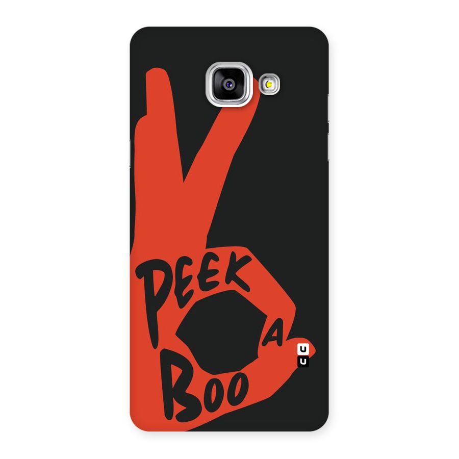 Peek-a-boo Back Case for Galaxy A5 2016