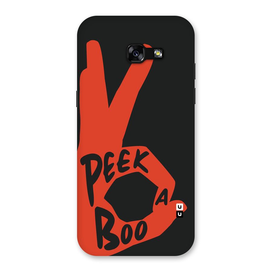Peek-a-boo Back Case for Galaxy A5 2017