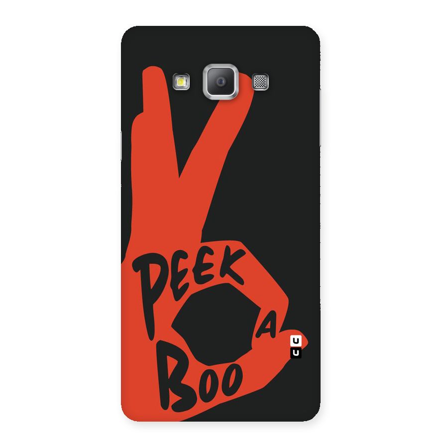 Peek-a-boo Back Case for Galaxy A7