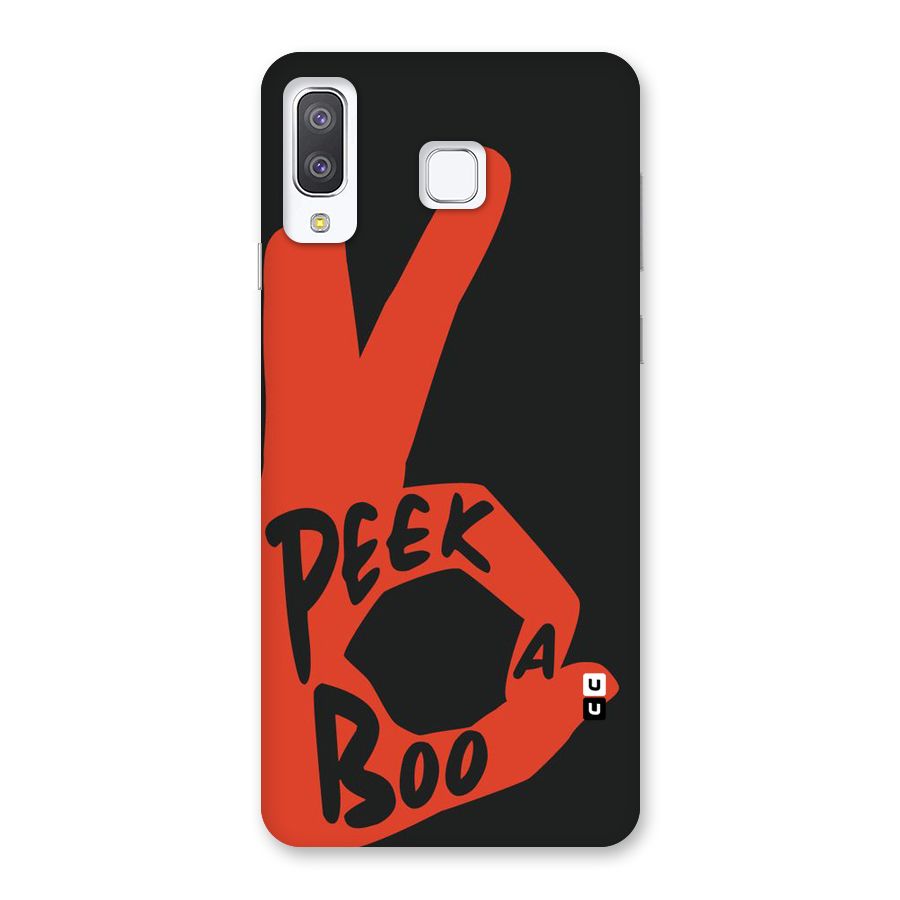 Peek-a-boo Back Case for Galaxy A8 Star