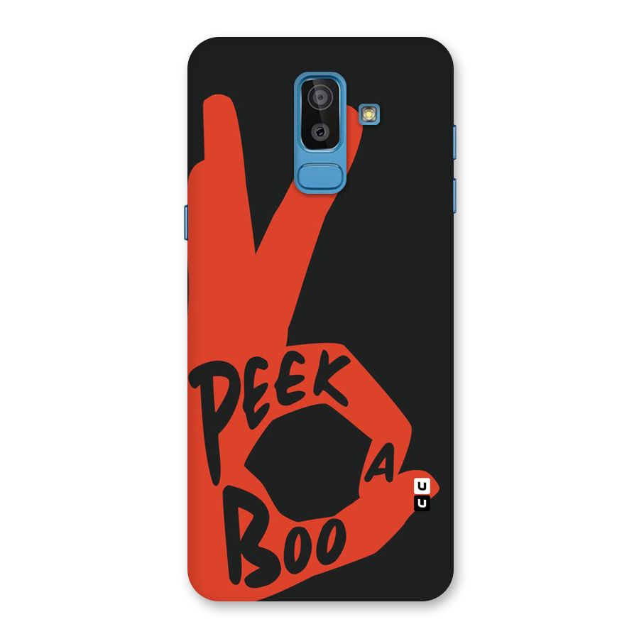 Peek-a-boo Back Case for Galaxy J8