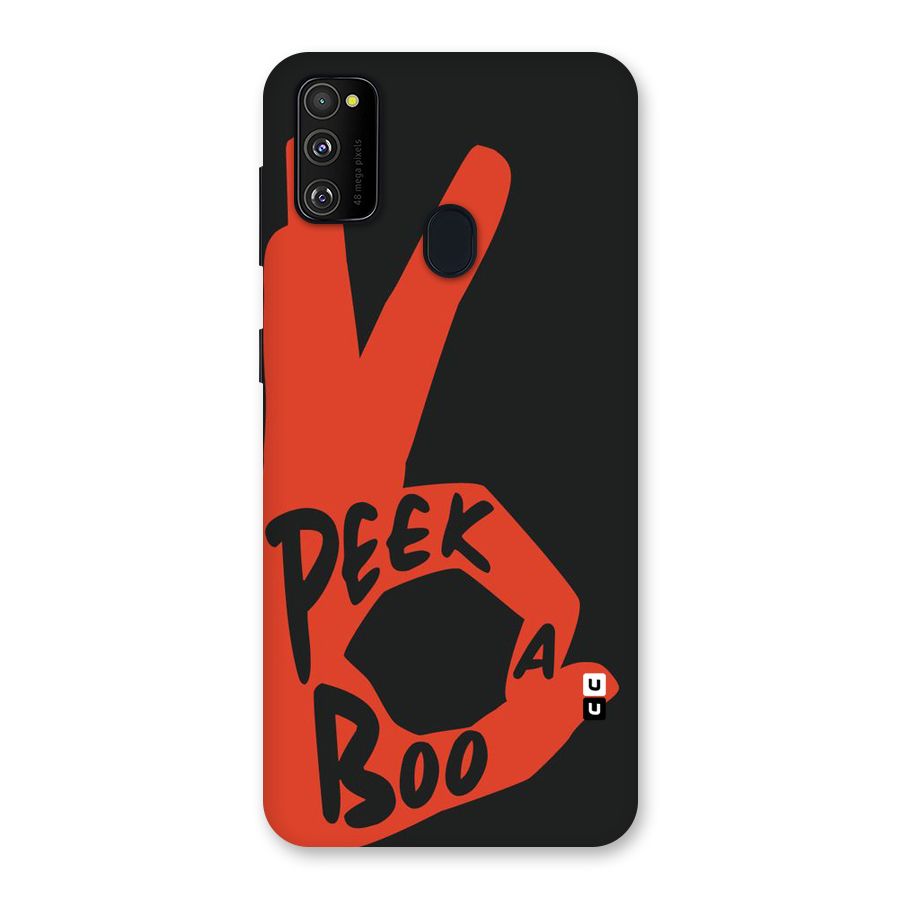 Peek-a-boo Back Case for Galaxy M30s