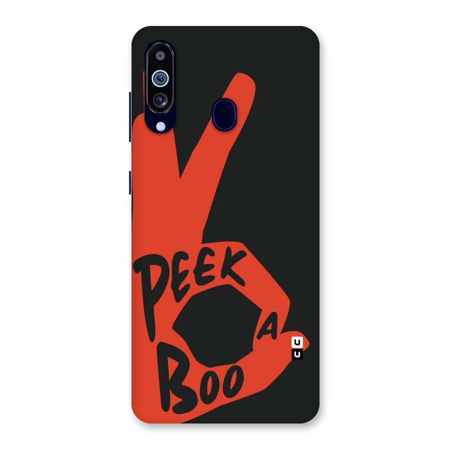 Peek-a-boo Back Case for Galaxy M40