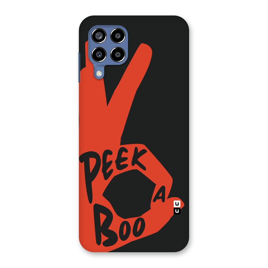 Peek-a-boo Back Case for Galaxy M53 5G