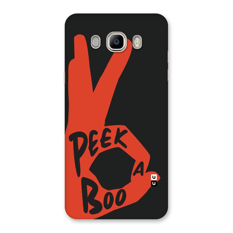 Peek-a-boo Back Case for Galaxy On8