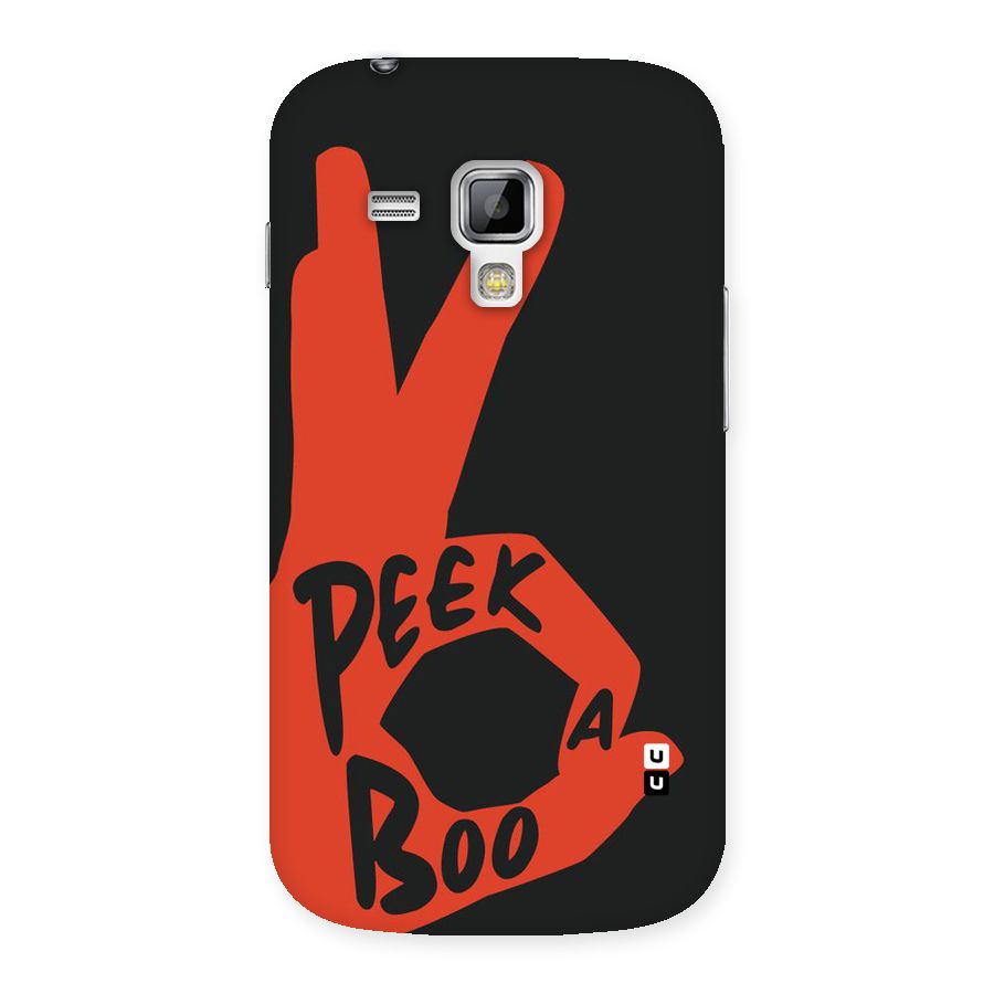 Peek-a-boo Back Case for Galaxy S Duos