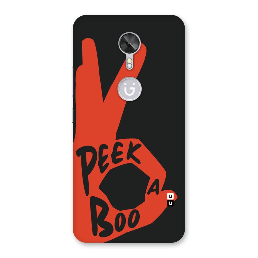 Peek-a-boo Back Case for Gionee A1