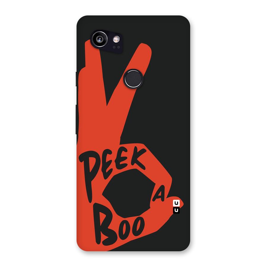 Peek-a-boo Back Case for Google Pixel 2 XL
