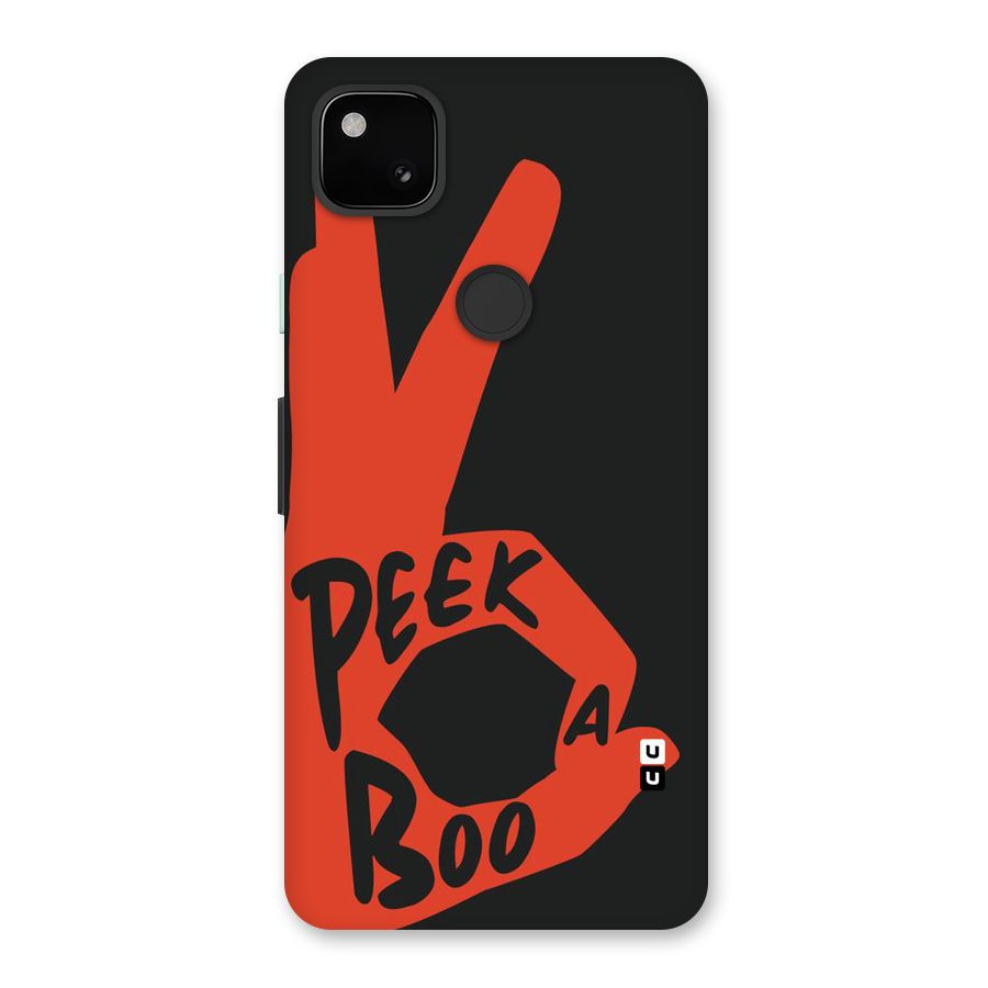 Peek-a-boo Back Case for Google Pixel 4a
