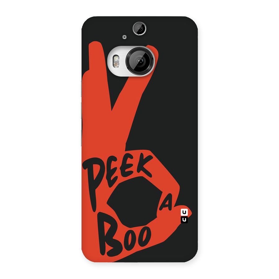 Peek-a-boo Back Case for HTC One M9 Plus
