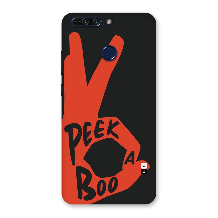 Peek-a-boo Back Case for Honor 8 Pro