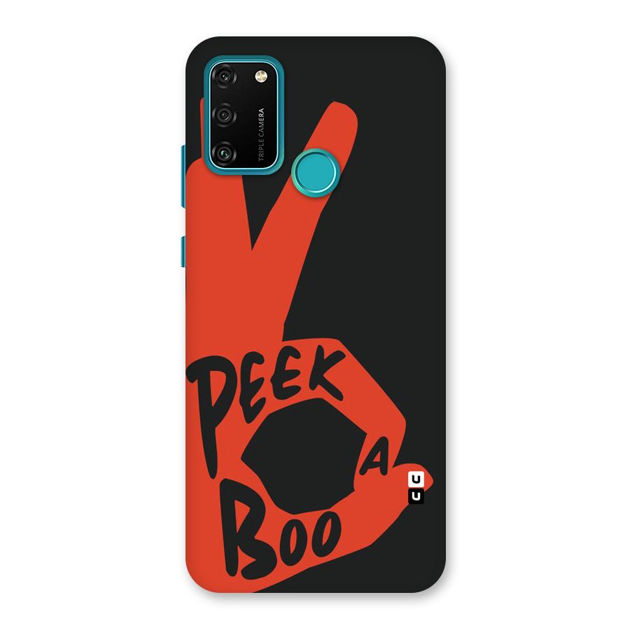 Peek-a-boo Back Case for Honor 9A