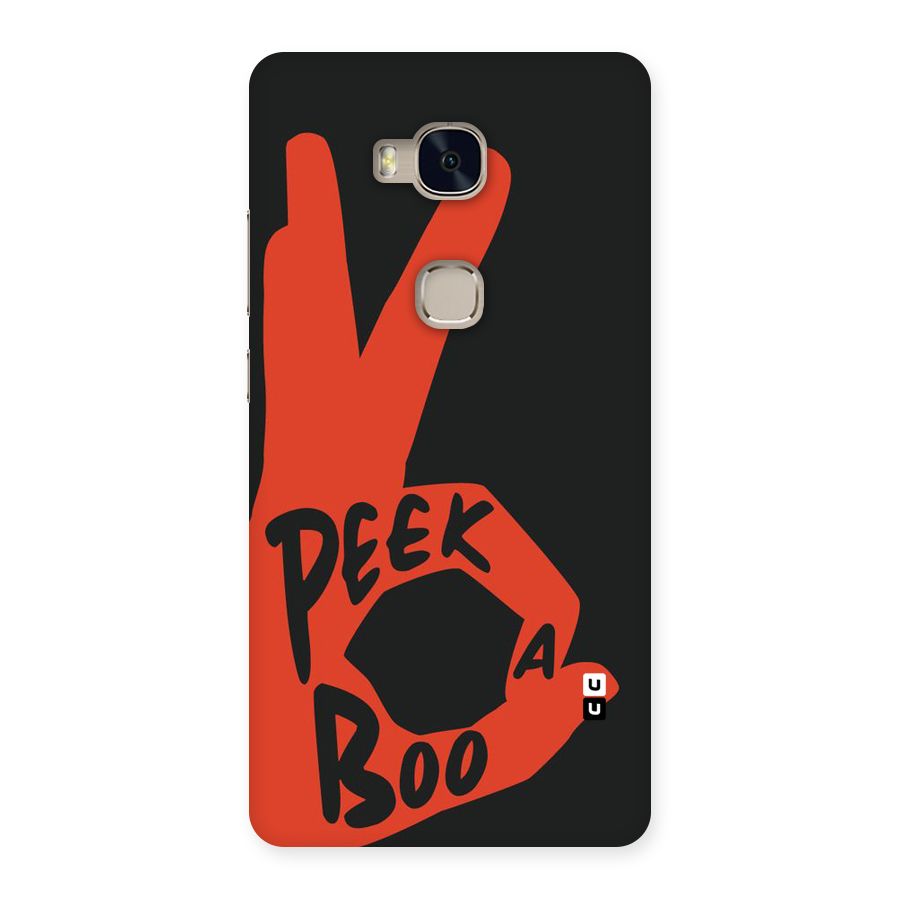 Peek-a-boo Back Case for Huawei Honor 5X