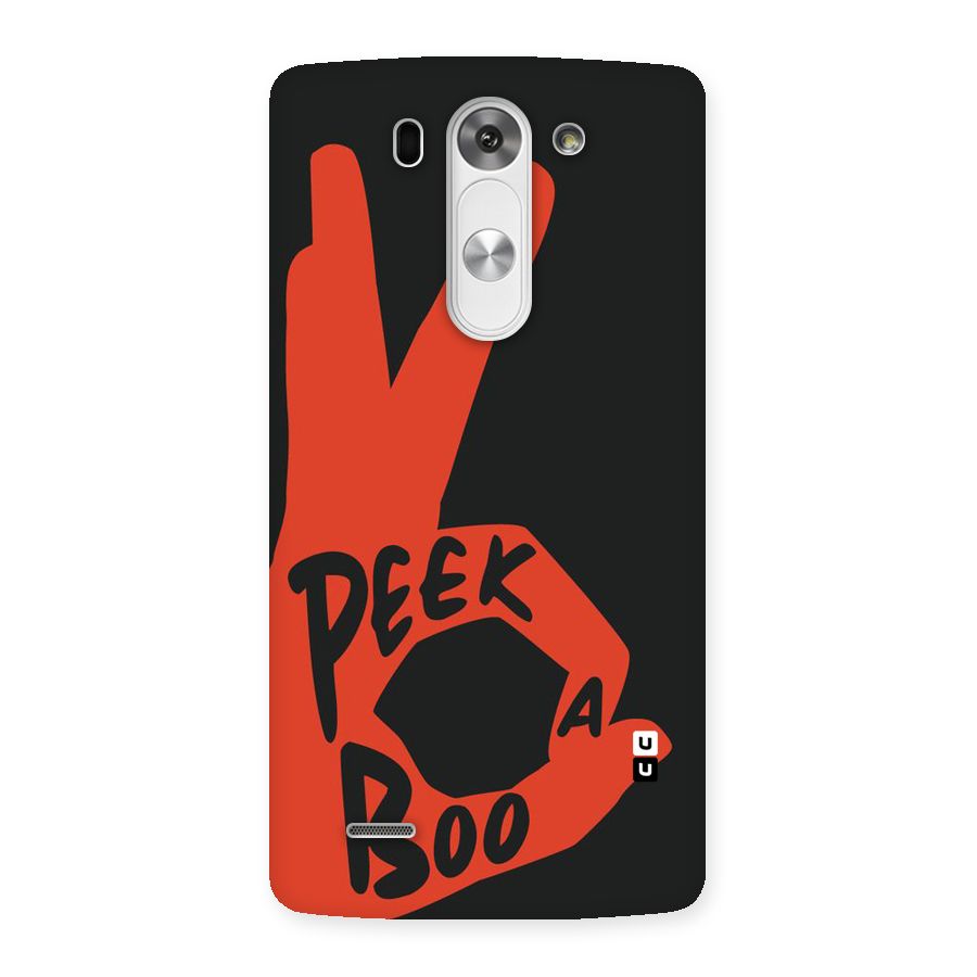 Peek-a-boo Back Case for LG G3 Mini