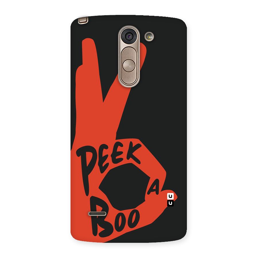 Peek-a-boo Back Case for LG G3 Stylus