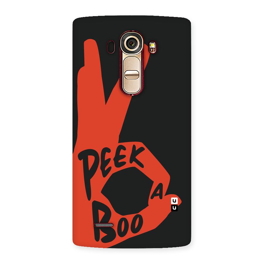Peek-a-boo Back Case for LG G4