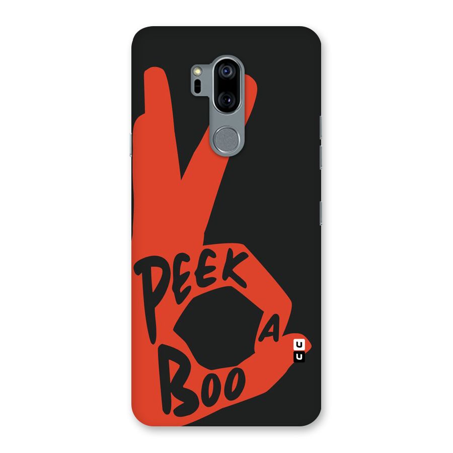 Peek-a-boo Back Case for LG G7