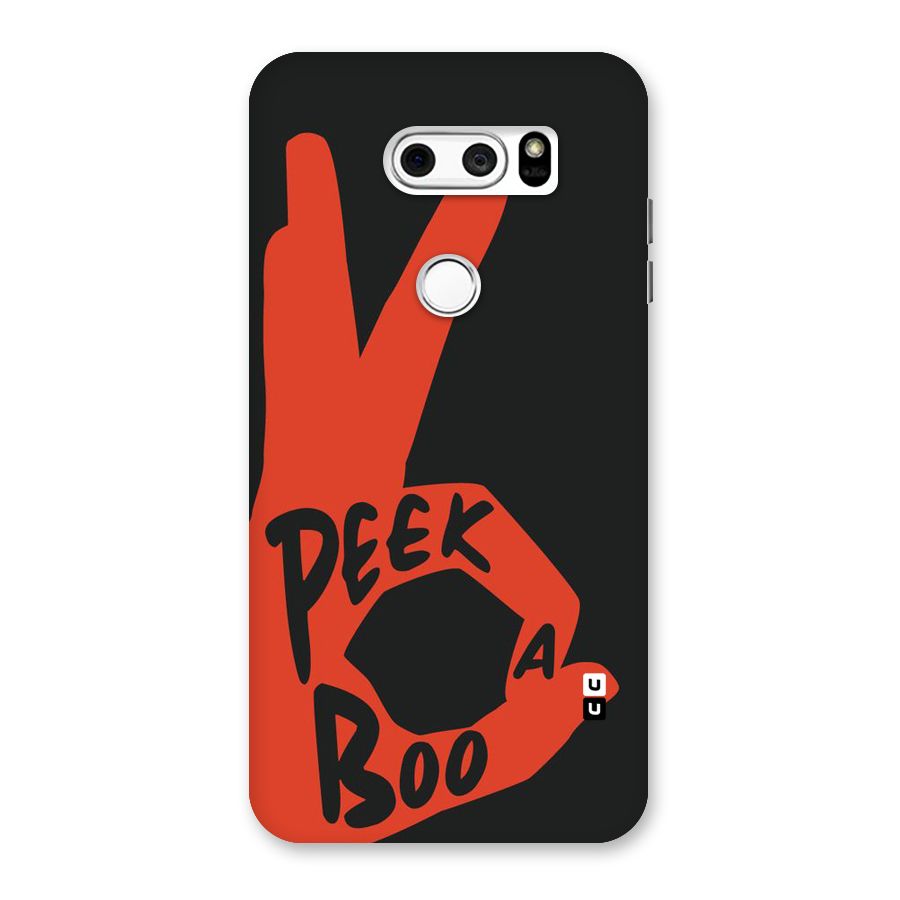 Peek-a-boo Back Case for LG V30