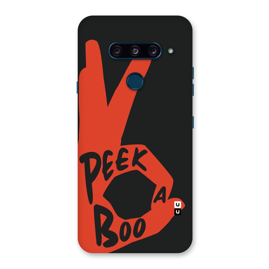 Peek-a-boo Back Case for LG  V40 ThinQ