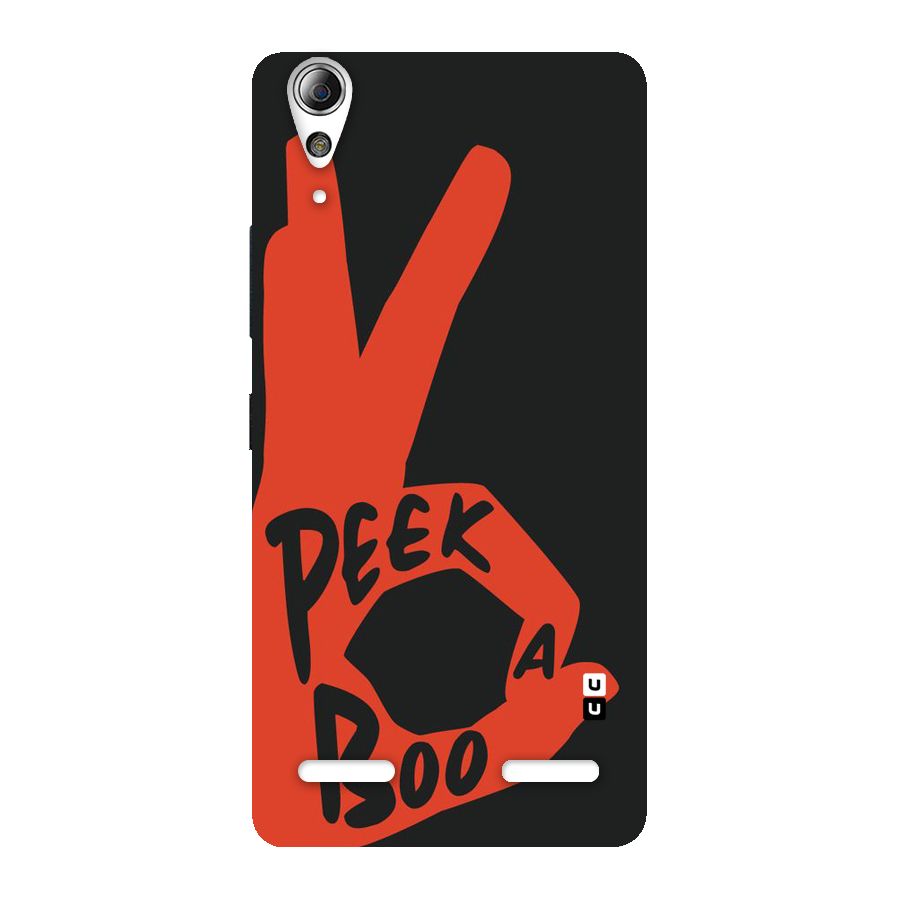 Peek-a-boo Back Case for Lenovo A6000