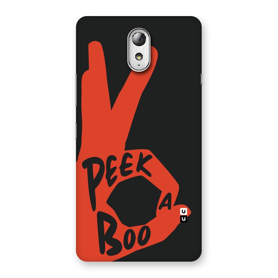 Peek-a-boo Back Case for Lenovo Vibe P1M
