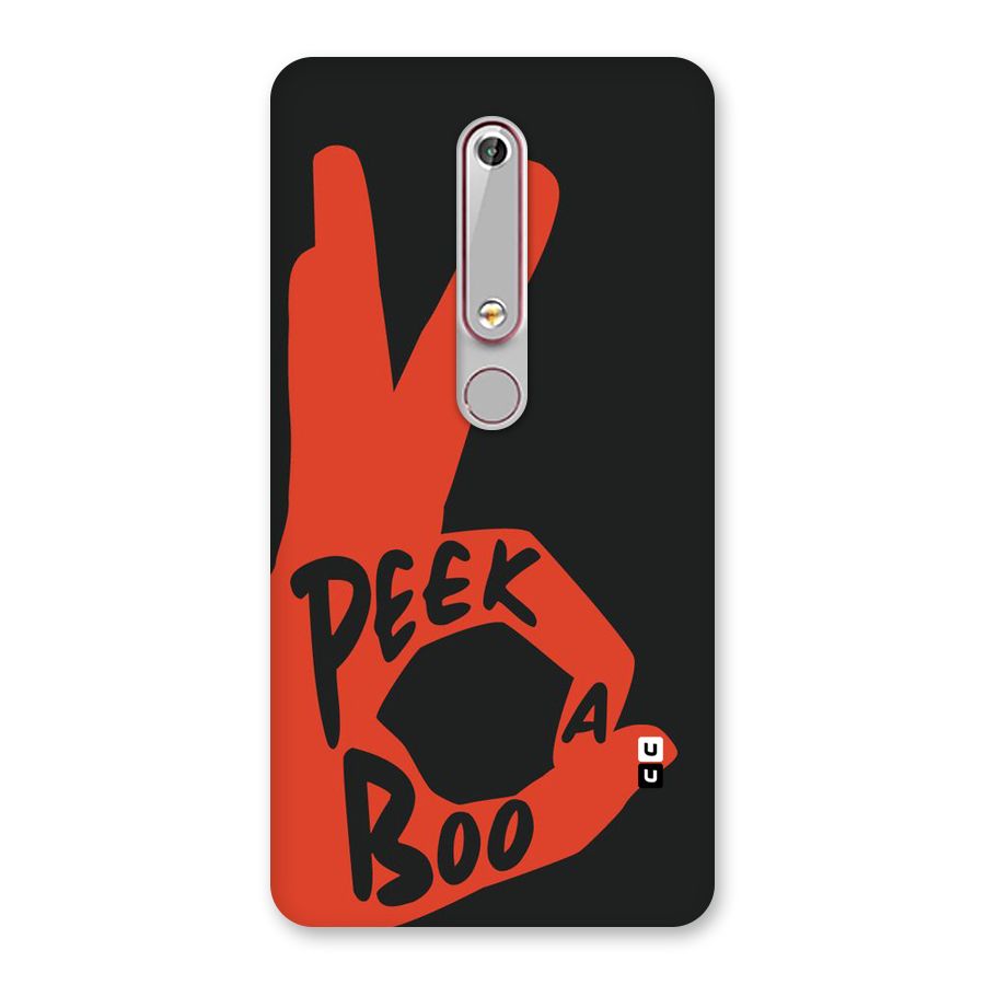Peek-a-boo Back Case for Nokia 6.1