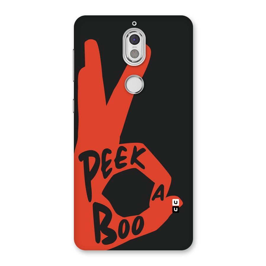 Peek-a-boo Back Case for Nokia 7