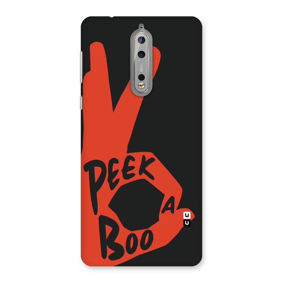 Peek-a-boo Back Case for Nokia 8