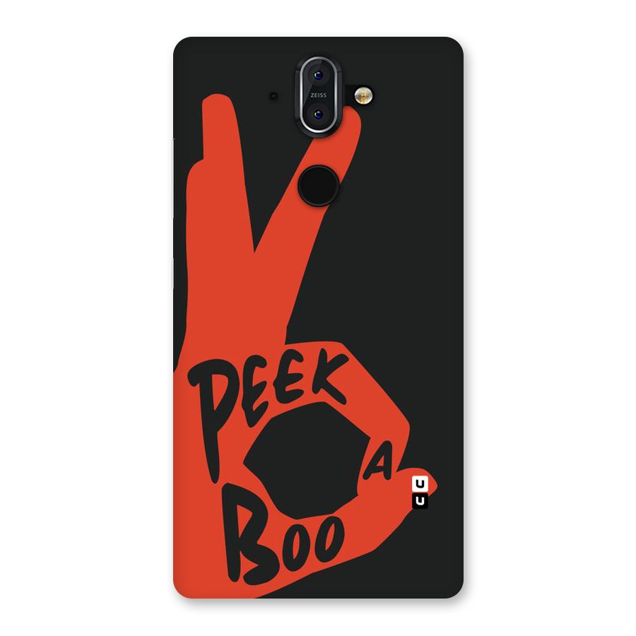 Peek-a-boo Back Case for Nokia 8 Sirocco